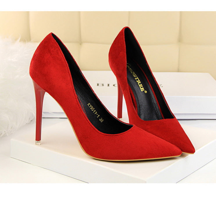 Sapatos de Salto Alto Clássicos BIGTREE para Mulheres, Sapatos de Escritório Sexy, Salto Stiletto, Moda Tamanhos Grandes, Sapatos de Salto Femininos, Cinza Verde