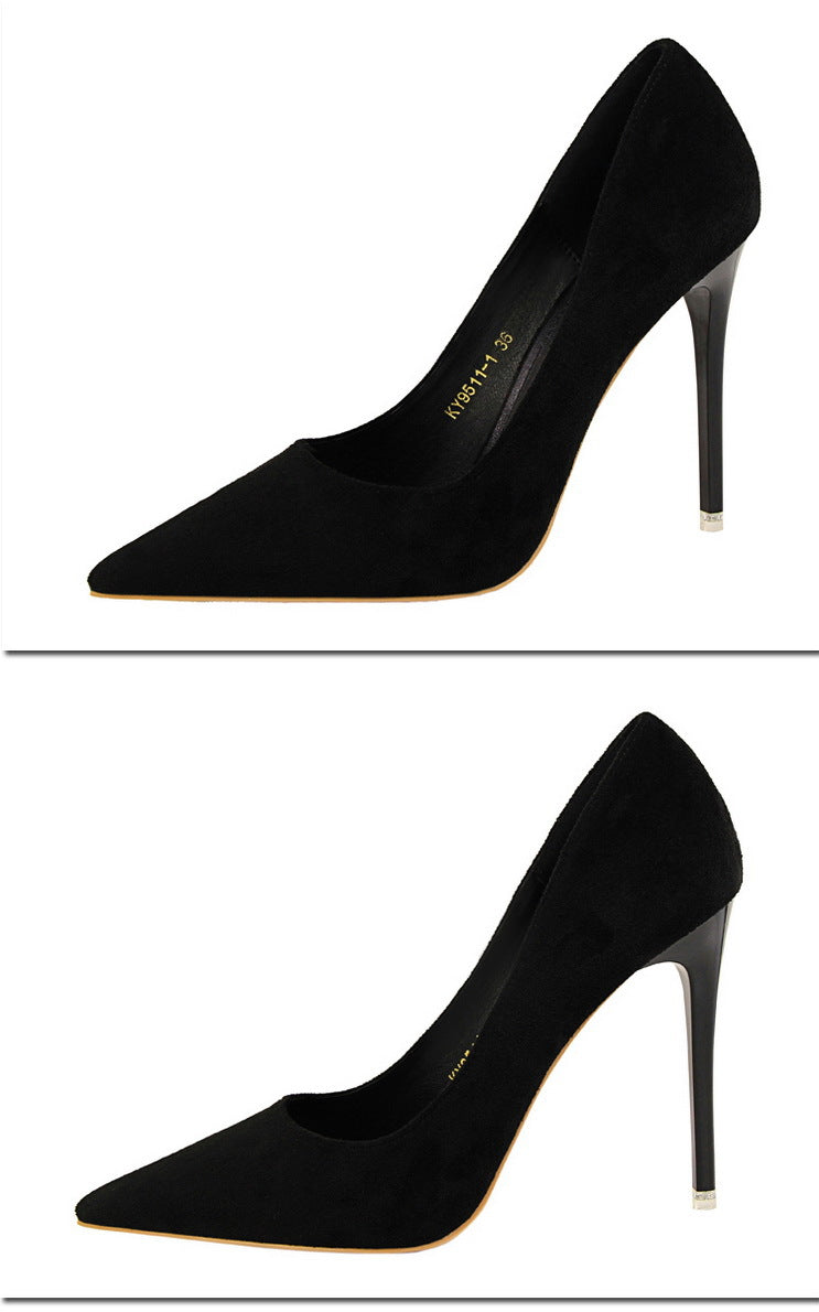 Sapatos de Salto Alto Clássicos BIGTREE para Mulheres, Sapatos de Escritório Sexy, Salto Stiletto, Moda Tamanhos Grandes, Sapatos de Salto Femininos, Cinza Verde