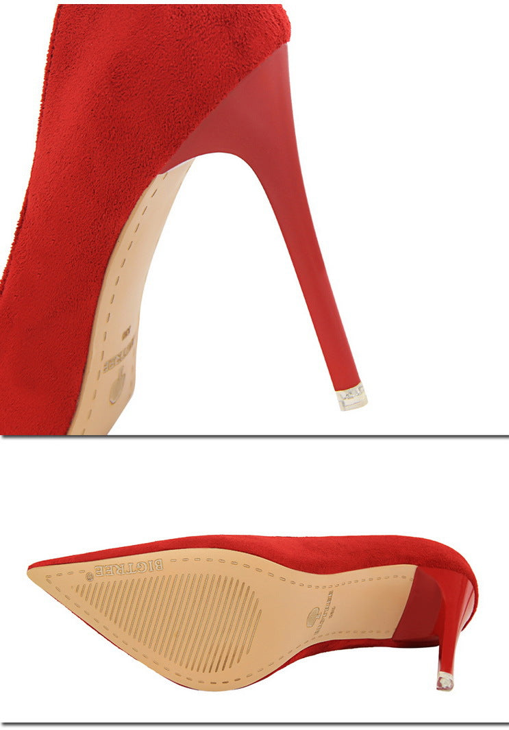 Sapatos de Salto Alto Clássicos BIGTREE para Mulheres, Sapatos de Escritório Sexy, Salto Stiletto, Moda Tamanhos Grandes, Sapatos de Salto Femininos, Cinza Verde