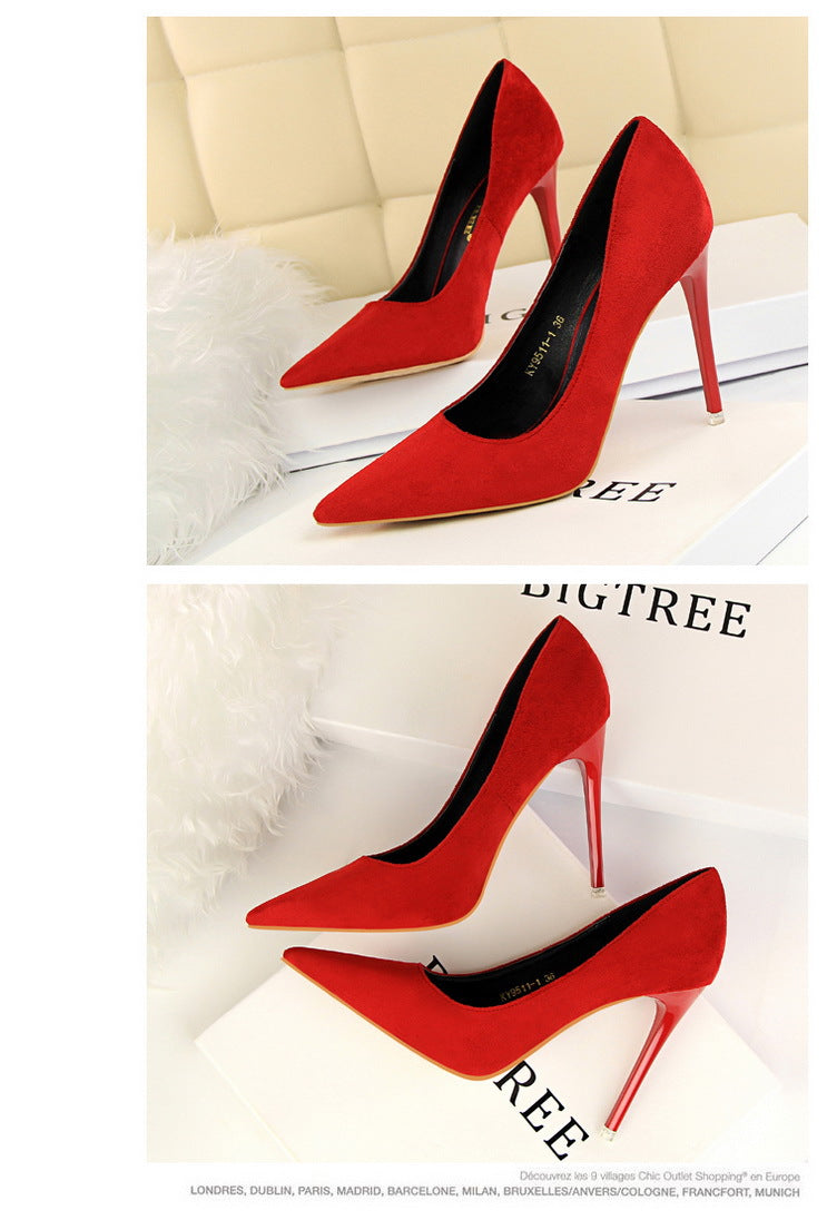 Sapatos de Salto Alto Clássicos BIGTREE para Mulheres, Sapatos de Escritório Sexy, Salto Stiletto, Moda Tamanhos Grandes, Sapatos de Salto Femininos, Cinza Verde