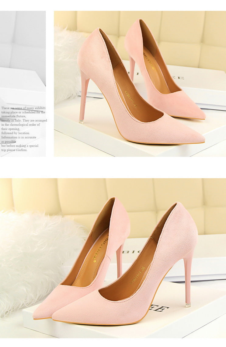 Sapatos de Salto Alto Clássicos BIGTREE para Mulheres, Sapatos de Escritório Sexy, Salto Stiletto, Moda Tamanhos Grandes, Sapatos de Salto Femininos, Cinza Verde