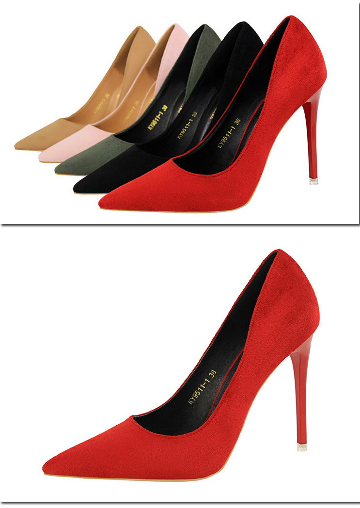 Sapatos de Salto Alto Clássicos BIGTREE para Mulheres, Sapatos de Escritório Sexy, Salto Stiletto, Moda Tamanhos Grandes, Sapatos de Salto Femininos, Cinza Verde