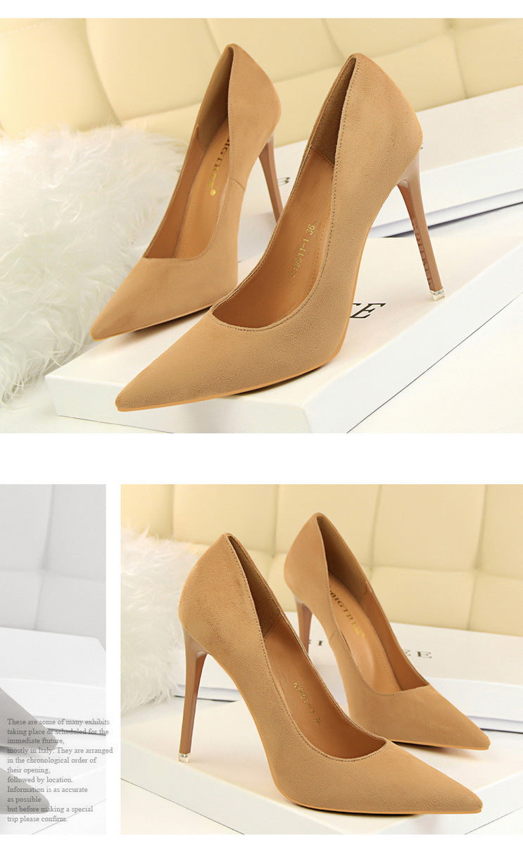Sapatos de Salto Alto Clássicos BIGTREE para Mulheres, Sapatos de Escritório Sexy, Salto Stiletto, Moda Tamanhos Grandes, Sapatos de Salto Femininos, Cinza Verde