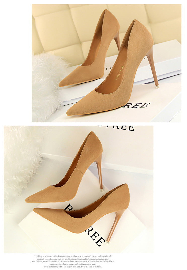Sapatos de Salto Alto Clássicos BIGTREE para Mulheres, Sapatos de Escritório Sexy, Salto Stiletto, Moda Tamanhos Grandes, Sapatos de Salto Femininos, Cinza Verde