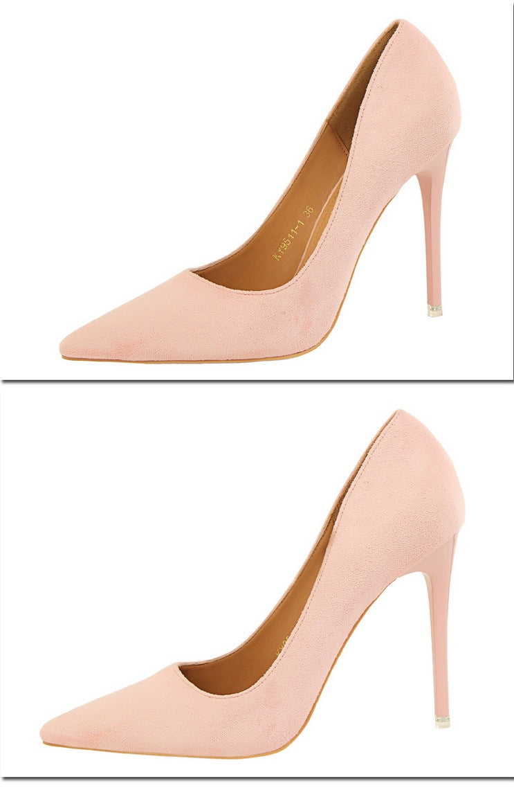 Sapatos de Salto Alto Clássicos BIGTREE para Mulheres, Sapatos de Escritório Sexy, Salto Stiletto, Moda Tamanhos Grandes, Sapatos de Salto Femininos, Cinza Verde