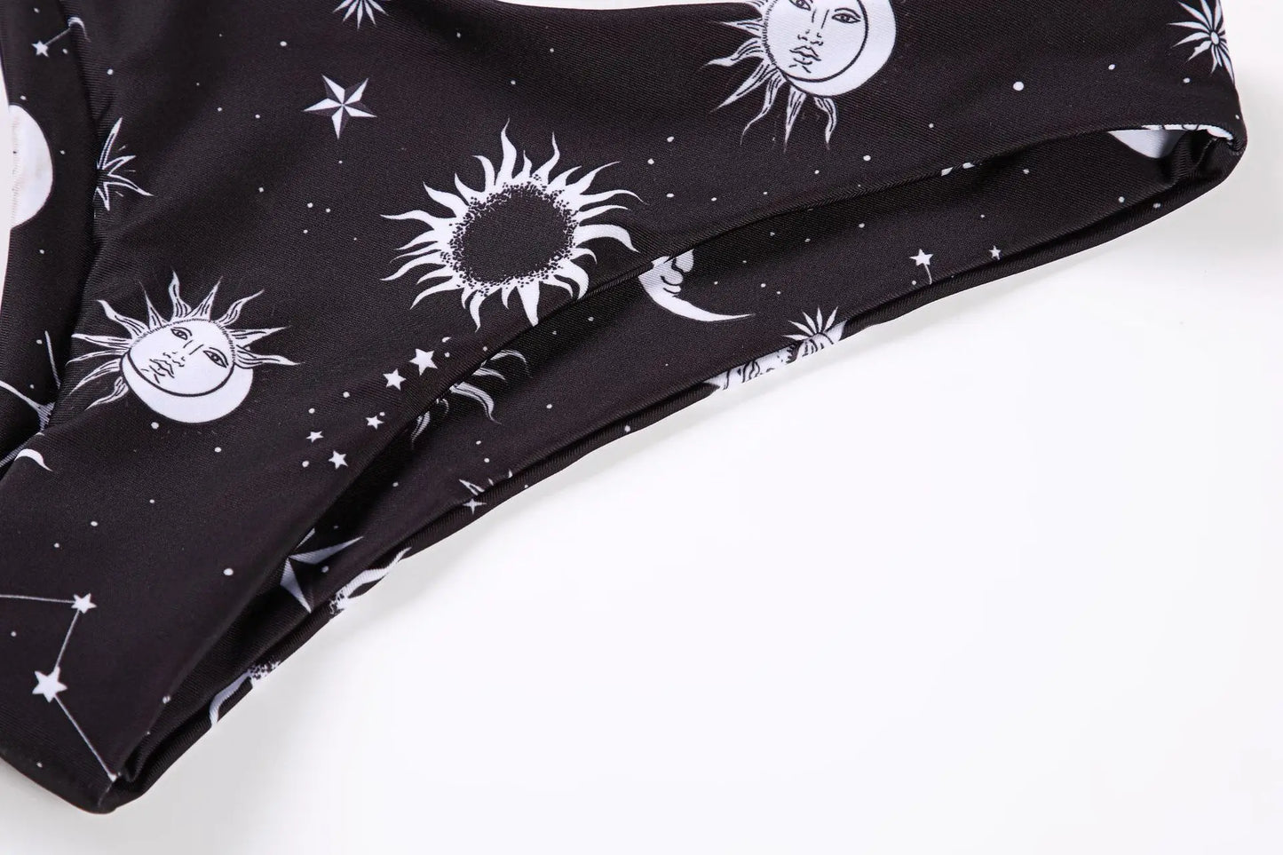 Conjunto de Biquíni Estampado de Girassol - Moda de Praia Sexy para Mulheres 2025 - Biquíni com Push Up e Almofada - Roupas de Banho - Maiô - Biquíni