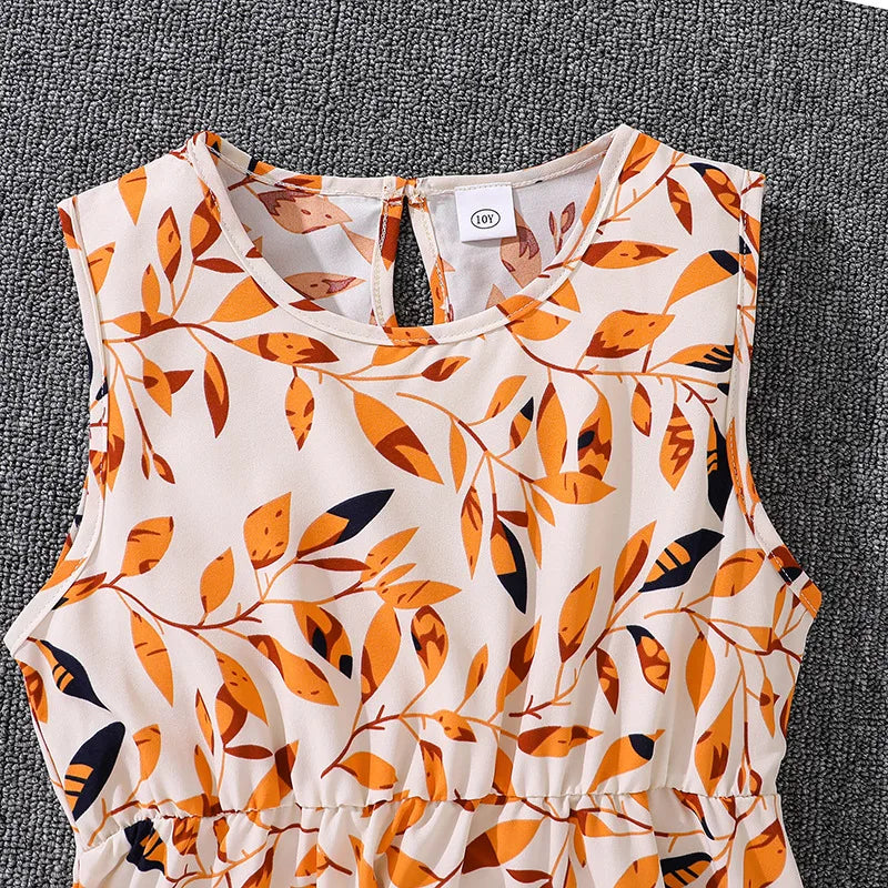 Conjuntos de Vestido Casuais para Crianças Outono Inverno 8-12 anos, com Cardigã de Manga Longa, Top com Estampa e Vestido de Alça para Meninas para Festas, Nova Coleção de Roupas