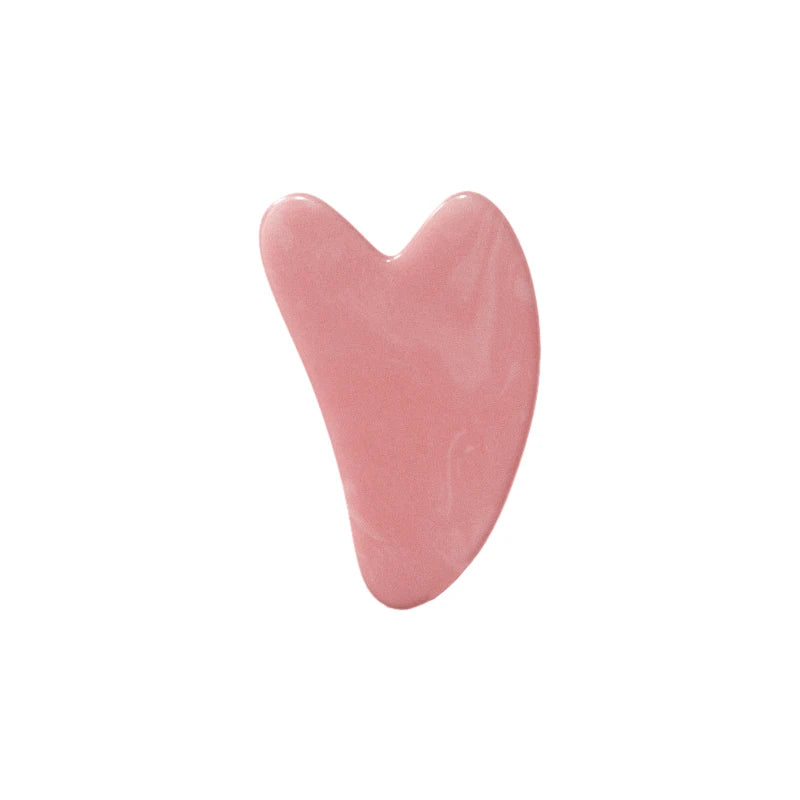 Rolo para rosto, pescoço, olhos, instrumento de massagem facial de resina, cuidados com a saúde, placa de raspagem muscular, ferramentas de beleza e cuidados com a pele.