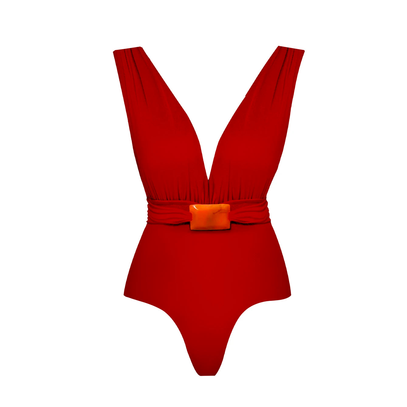 Maiô em 2 peças com decote em V profundo e saia longa, roupas de banho femininas sexy, biquíni brilhante, maiô estampado, moda de praia