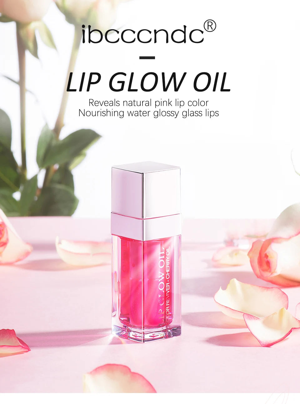 Balm Labial Hidratante Óleo Labial Original Cuidados com os Lábios Benetitnt para Lábios Aumento Esfoliante Brilho Oleoso Aumentador Rosa