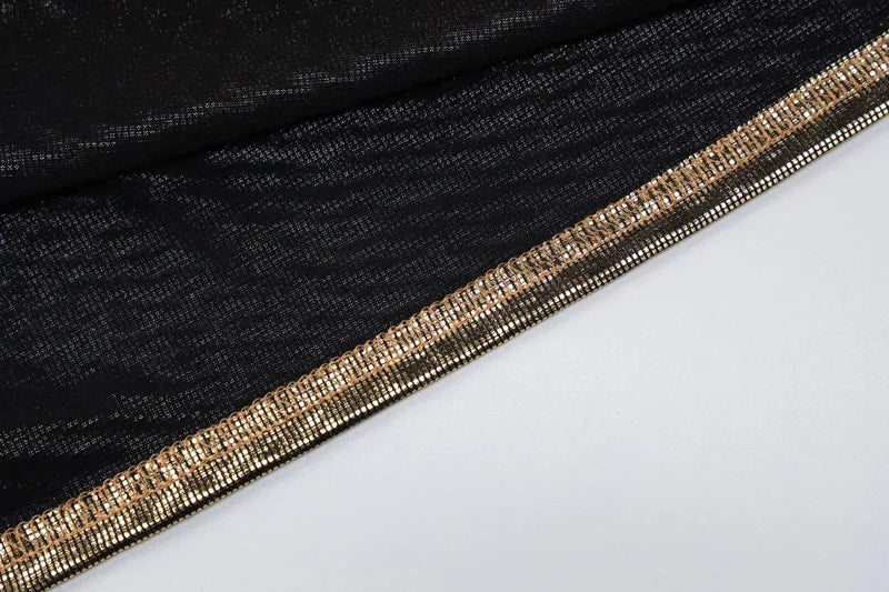 Vestido curto elegante e sexy para mulheres, com decote em V, costas nuas e detalhes de lantejoulas, perfeito para festas e dança.