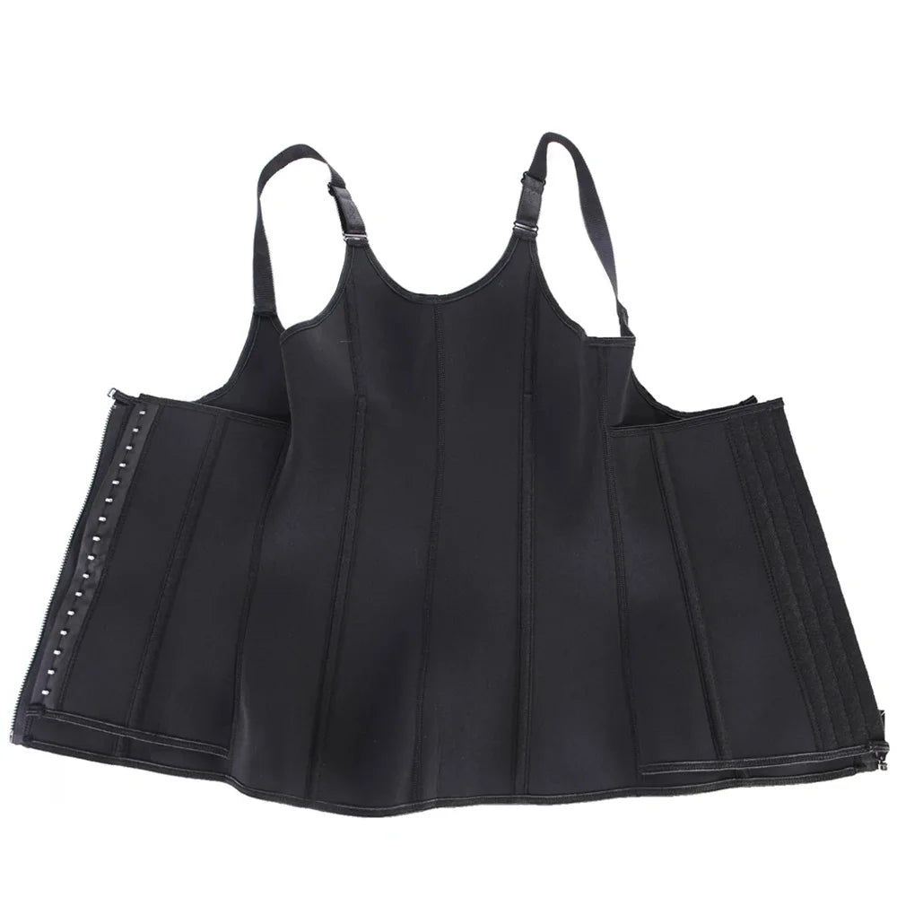 Camiseta Regata Modeladora para Mulheres com Zíper, Controladora de Barriga, Top Sem Mangas, Roupas de Atividade Femininas Modeladoras