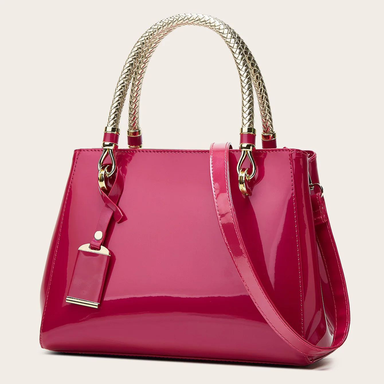 Faux Leather Hand Bag Ladies 2025 New Luxury Designer Handbags Fashion 2024 Blue Black Rose Red Pink Beige Bolsos Para Mujeres