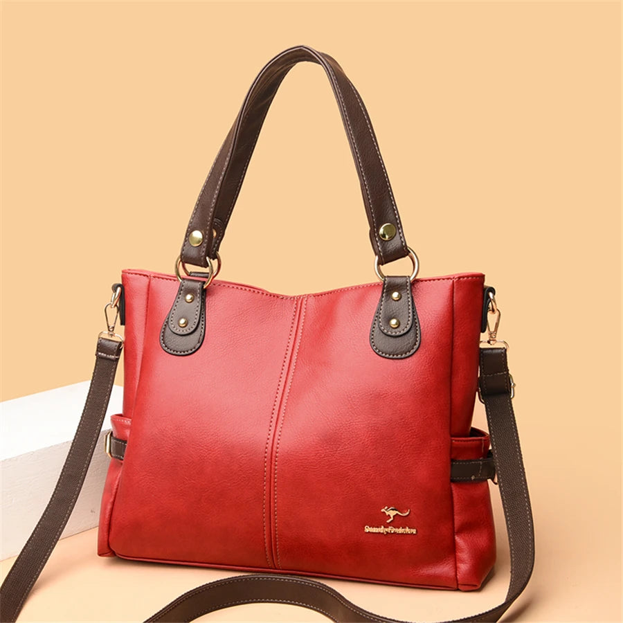 Soft Leather Crossbody Bags for Women 2022 Luxury Handbags Women Bags Designer Female Casual Hand Shoulder Bag bolsos de mujer