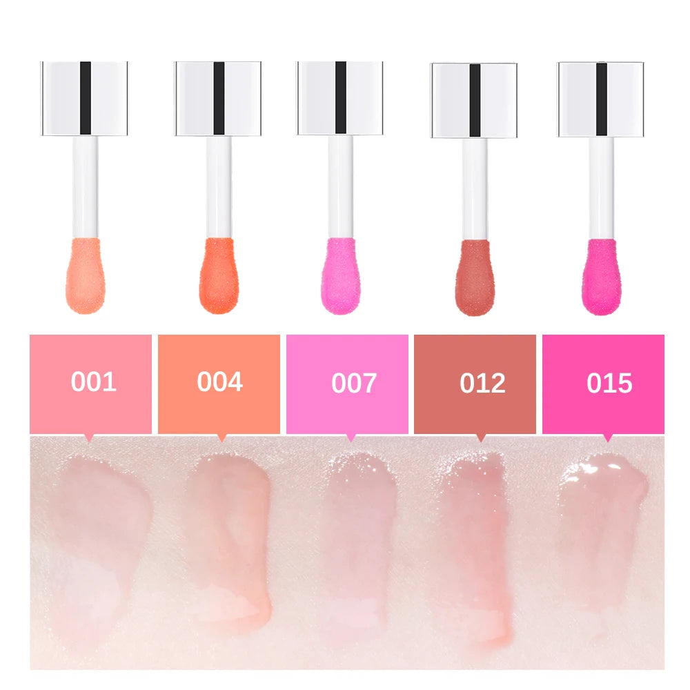 Balm Labial Hidratante Óleo Labial Original Cuidados com os Lábios Benetitnt para Lábios Aumento Esfoliante Brilho Oleoso Aumentador Rosa