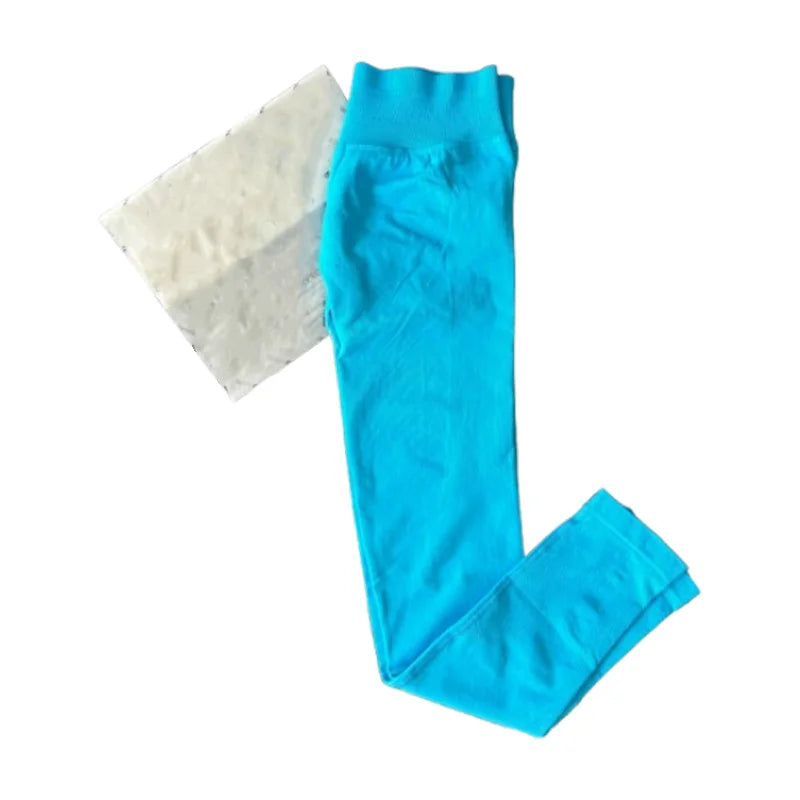 Leggings de Ioga Sem Costura para Mulheres Impact-Impact com Logo Branco, Leggings de Ginástica com Efeito de Levantamento de Bumbum, Leggings de Alta Elasticidade para Fitness
