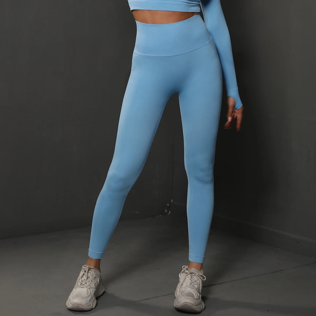 Leggings de Ginástica Sem Costura para Mulheres, Calças de Yoga Sexy, Leggings de Cintura Alta para Levantar o Bumbum, Roupas Esportivas Femininas, Vestuário de Fitness