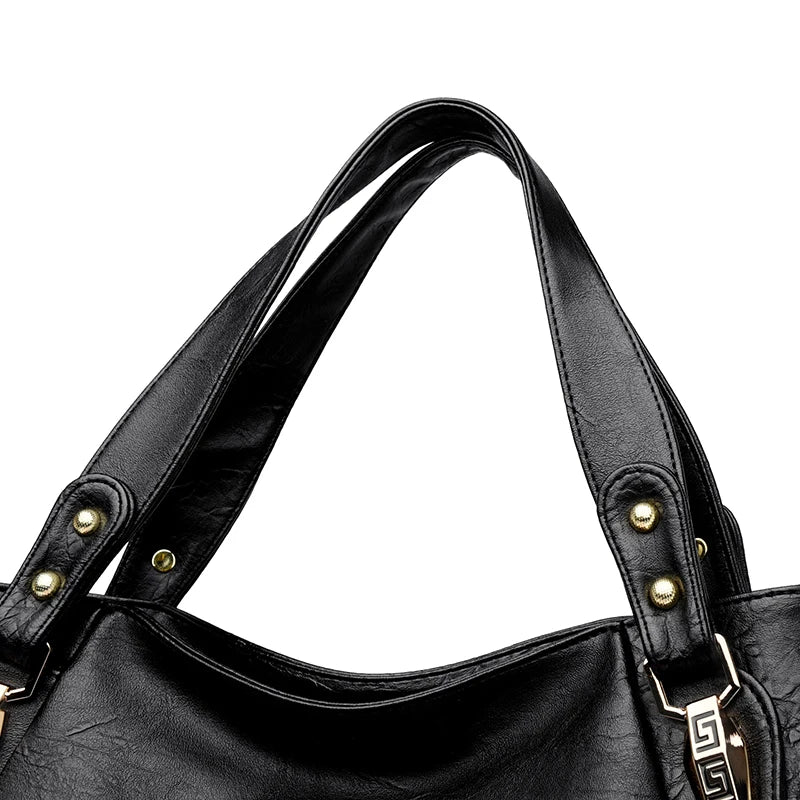 Genuine Brand Soft Leather Top-handle Bags Female Handbags Women Shoulder Crossbody Tote Messanger Bag Large Capacity Sac A Main