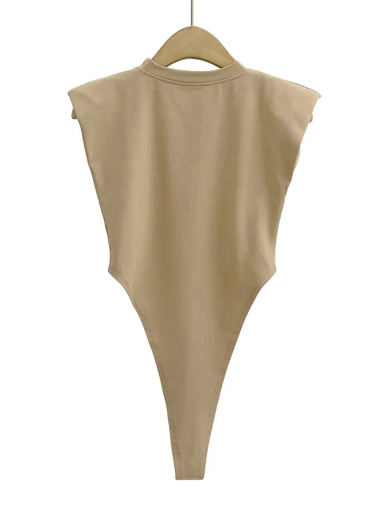 Mangas dessaturadas sexy mulheres, macacão verão, bodycon com ombreiras, macacão preto sem mangas para mulheres brancas.