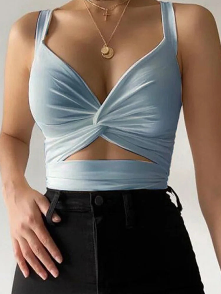 Top Crop Sem Mangas Sexy 2025 para Mulheres, Regata Casual, Tubo Feminino, Preto e Branco