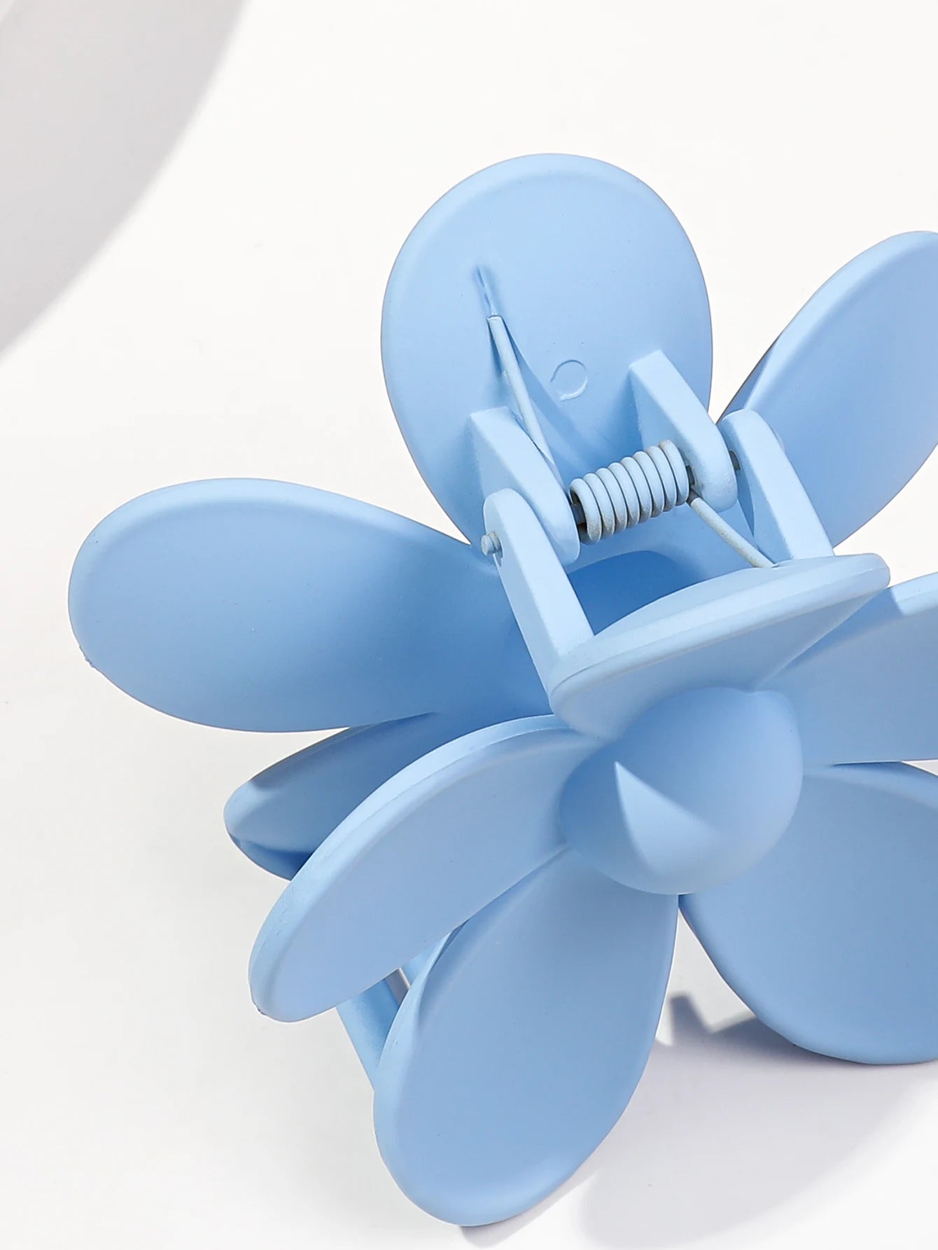 4 Peças de Grampos de Cabelo em Flor Rosa de 3 Polegadas, Grampos de Cabelo Grandes para Mulheres com Cabelo Fino, Grosso ou Cacheado, Grampos de Mandíbula com Forte Fixação dos Anos 90