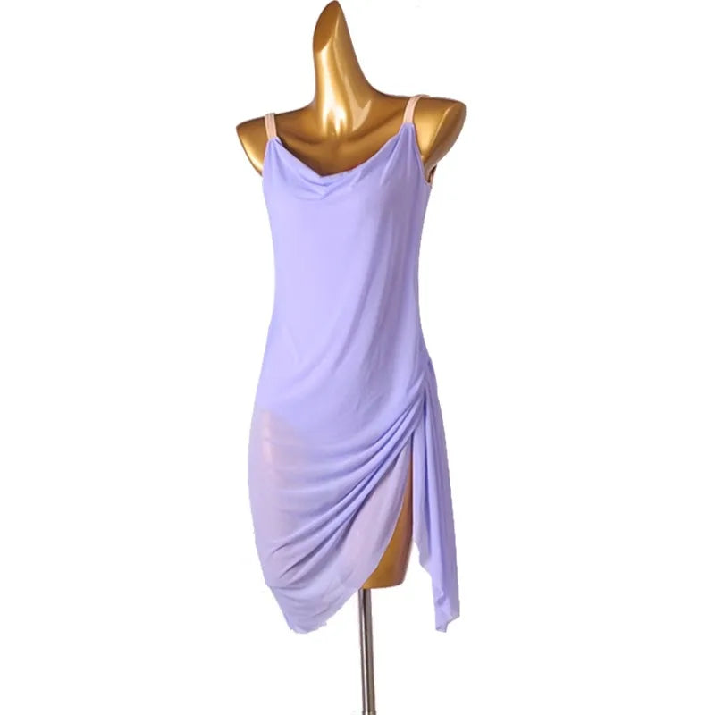 Fantasia Feminina para Competição de Dança Latina, Roupas para Performance, Vestidos de Palco, Roupas de Dança para Mulheres e Meninas, Top Feminino e Saia
