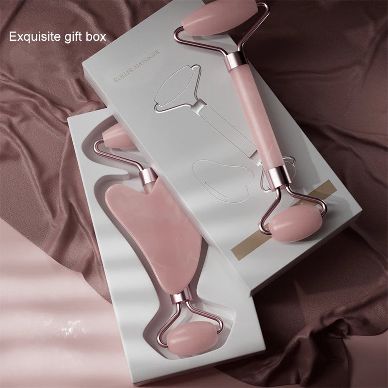 Rolo para rosto, pescoço, olhos, instrumento de massagem facial de resina, cuidados com a saúde, placa de raspagem muscular, ferramentas de beleza e cuidados com a pele.