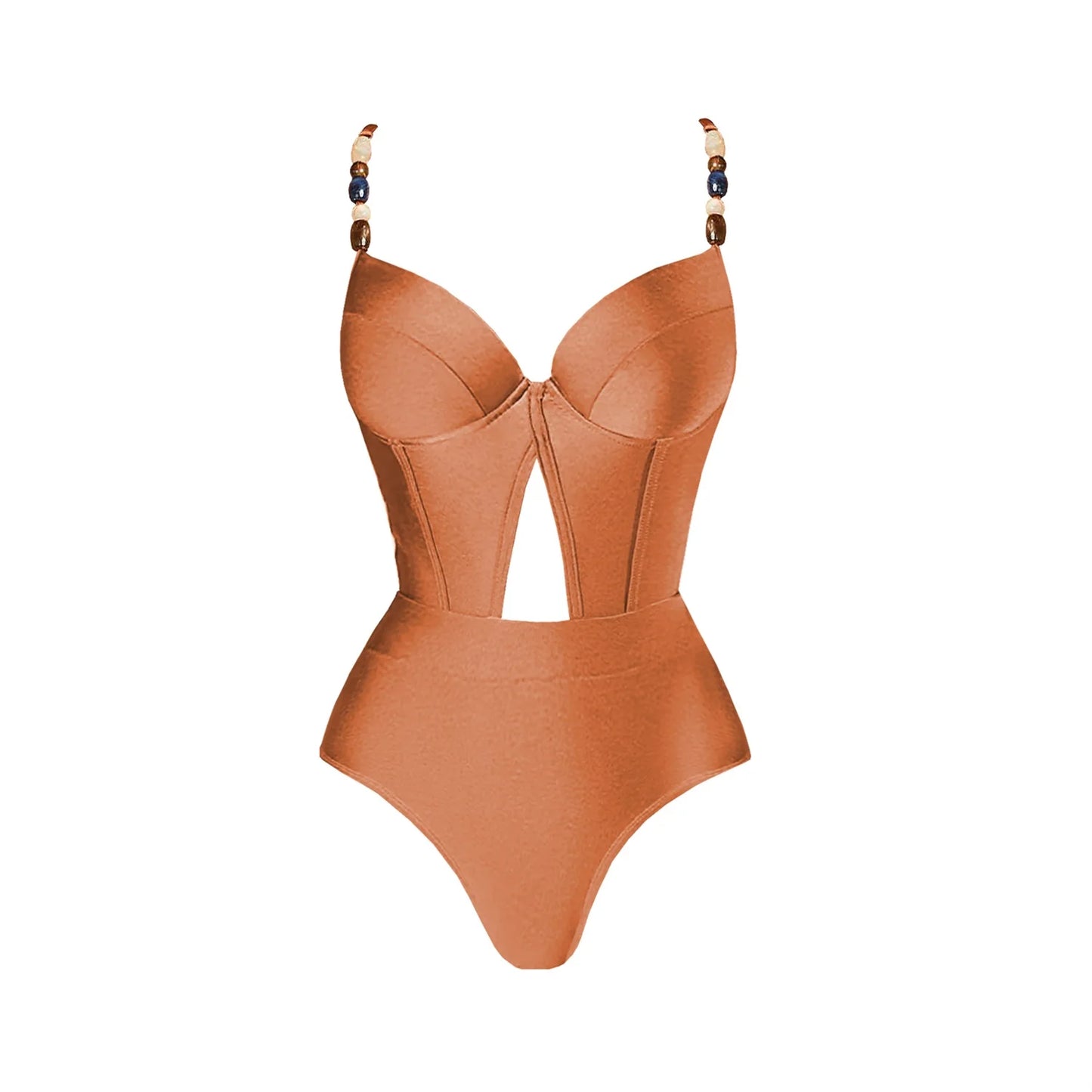 Conjunto de 3 peças de maiô push up com saia longa, sexy, moda feminina, biquíni com decote em V, macacão brilhante, roupa de banho e cobertor de praia.