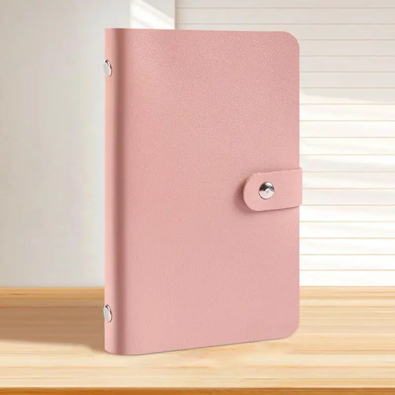 Money Savings Challenge Binder Clear 100 Envelopes Budget Savings Challenges Book Leather Waterproof Cash Budget Notebook