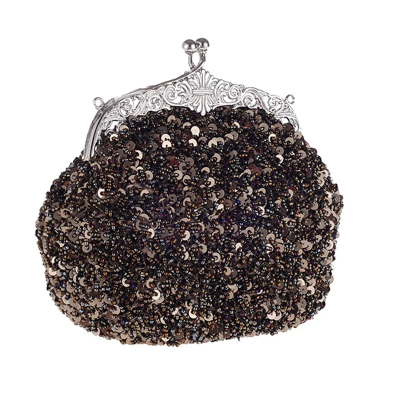 New Luxury Colorful Sequins Bag for Women's Shoulder Bag Designer Chain Tote Crossbody Dinner Bag Purses Handbags Satchel