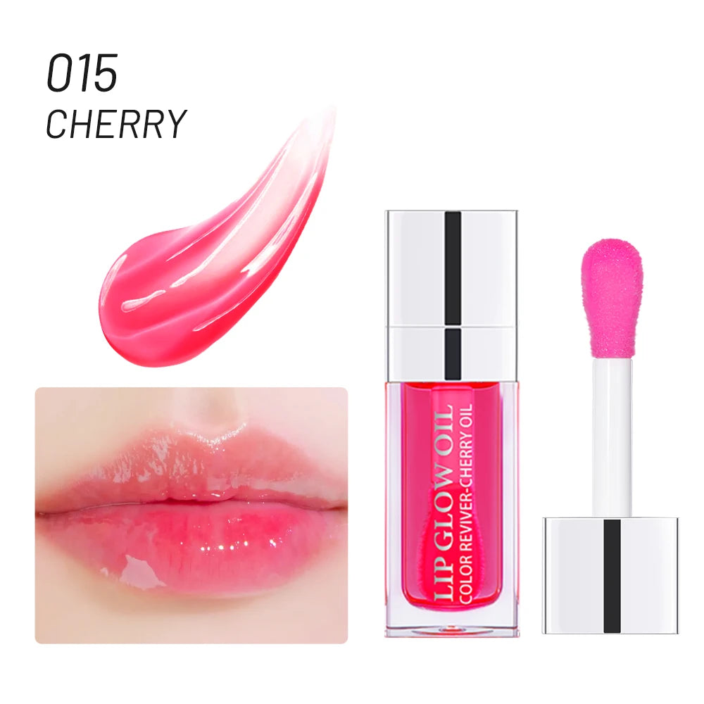Balm Labial Hidratante Óleo Labial Original Cuidados com os Lábios Benetitnt para Lábios Aumento Esfoliante Brilho Oleoso Aumentador Rosa
