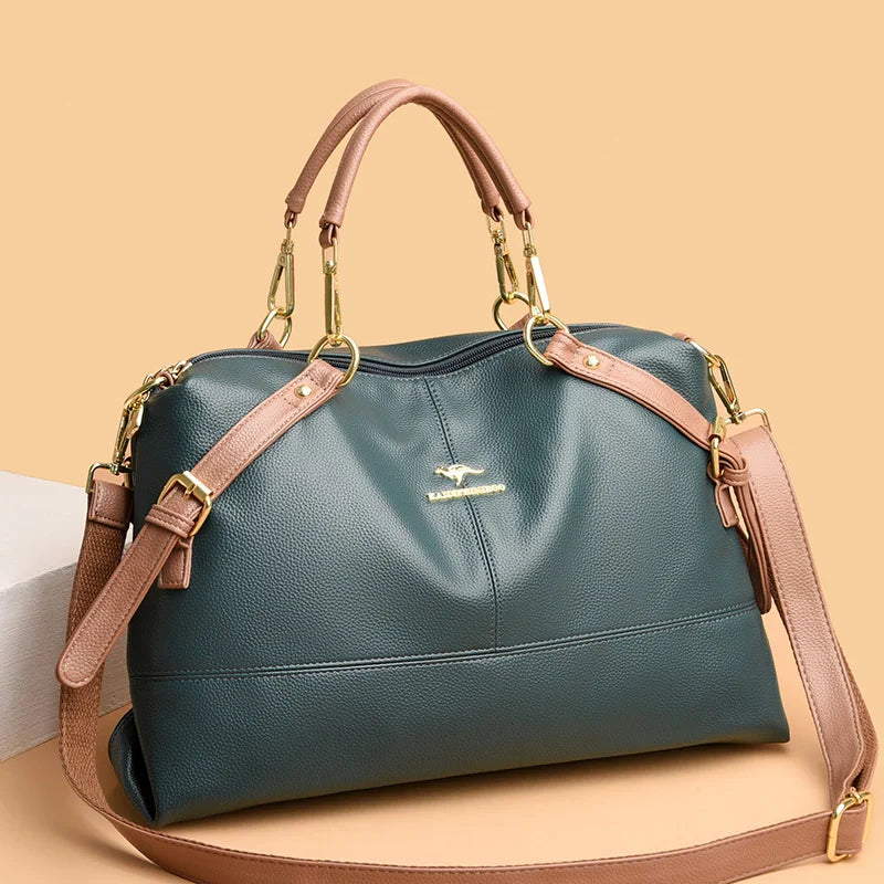 Elegrant Women's Handbags Premium Leather Large Capacity Women's Large Capacity Handbag Women's Casual Handbags Bolsa 2022 New