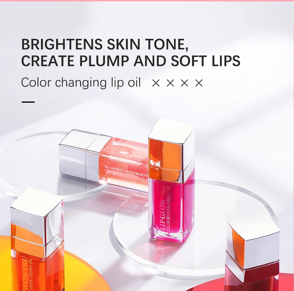 Balm Labial Hidratante Óleo Labial Original Cuidados com os Lábios Benetitnt para Lábios Aumento Esfoliante Brilho Oleoso Aumentador Rosa