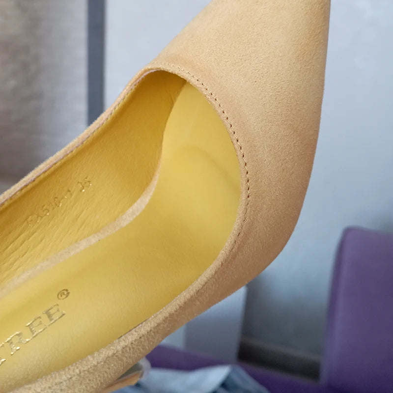 Mulheres Sapatos de Salto Alto 9cm Amarelo Bordô, Bombas Tamanho Plus, Stripper de Camurça, Escarpins para Casamento e Noivas, Scarpins Verde Azul para Festas