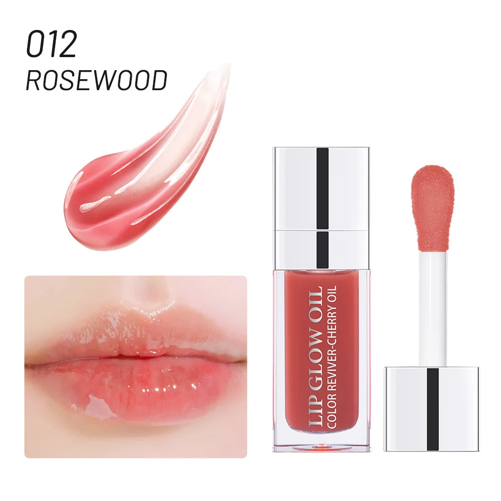Balm Labial Hidratante Óleo Labial Original Cuidados com os Lábios Benetitnt para Lábios Aumento Esfoliante Brilho Oleoso Aumentador Rosa