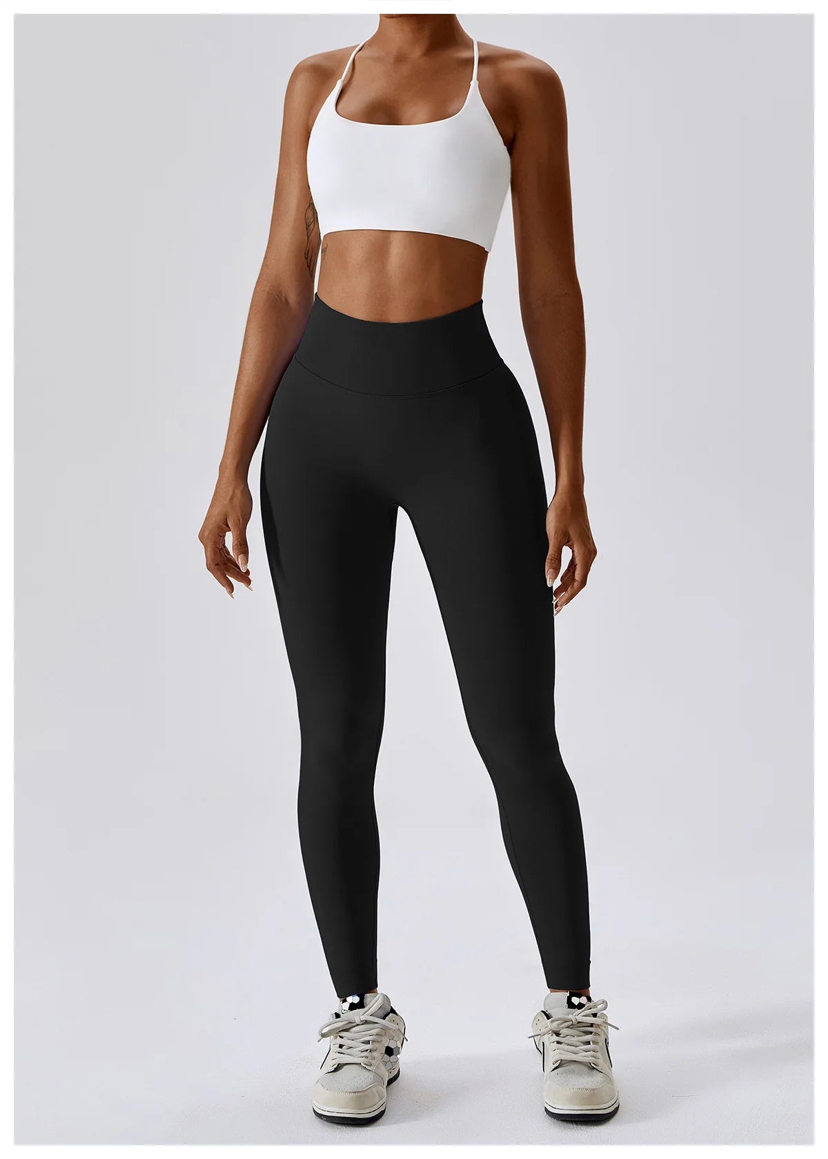 Leggings de Yoga para Mulheres Fitness, Corrida, Cintura Alta, Calças Slim, Levanta o Bumbum, Legging de Esporte com Roupas de Ginástica, Jogging, Treino Feminino