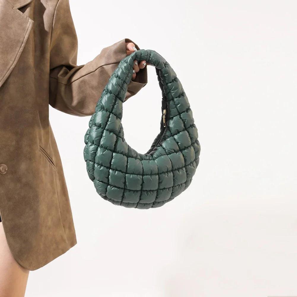Fashion Quilted Shoulder Bags for Women Handbag Mini Cloud Pleated Bags Puffer Dumpling Bag Girl Luxury Tote Bags Top Handle Bag