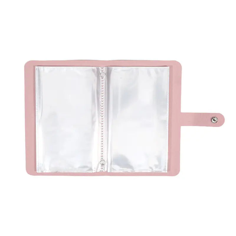 Money Savings Challenge Binder Clear 100 Envelopes Budget Savings Challenges Book Leather Waterproof Cash Budget Notebook