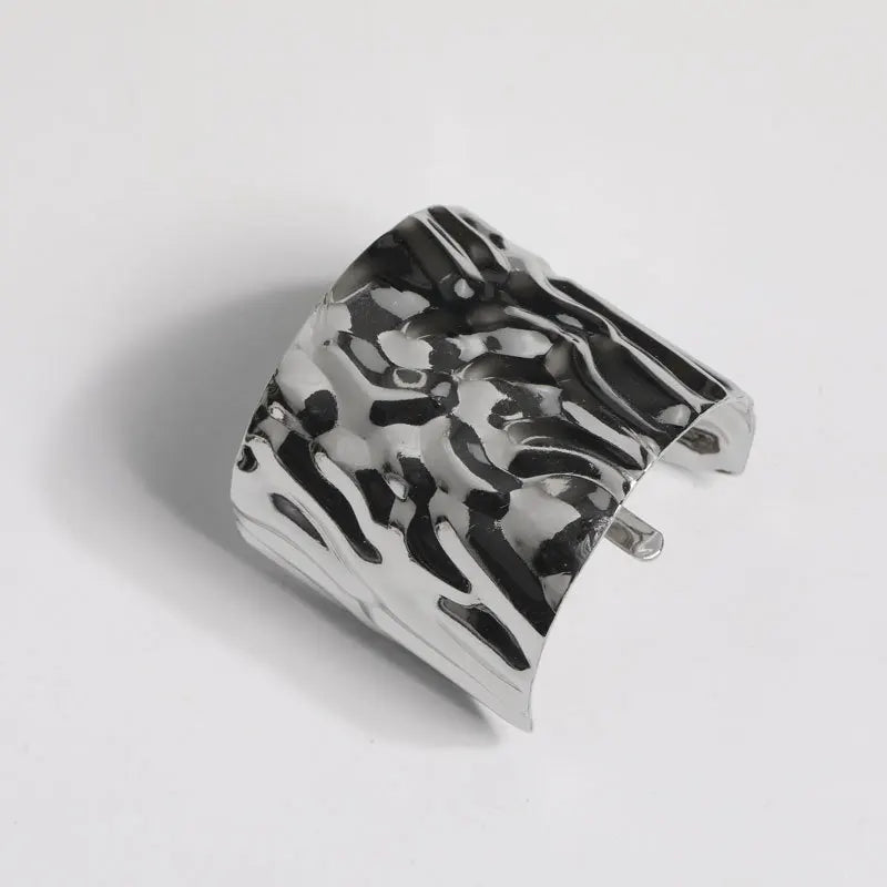 Ganchos de Cabelo Estilo Japonês em Metal, Ganchos de Rabo de Cavalo Escovados, Tiara, Grampos de Cabeça, Fivela de Cabelo Luxuosa em Ouro e Prata, Acessórios