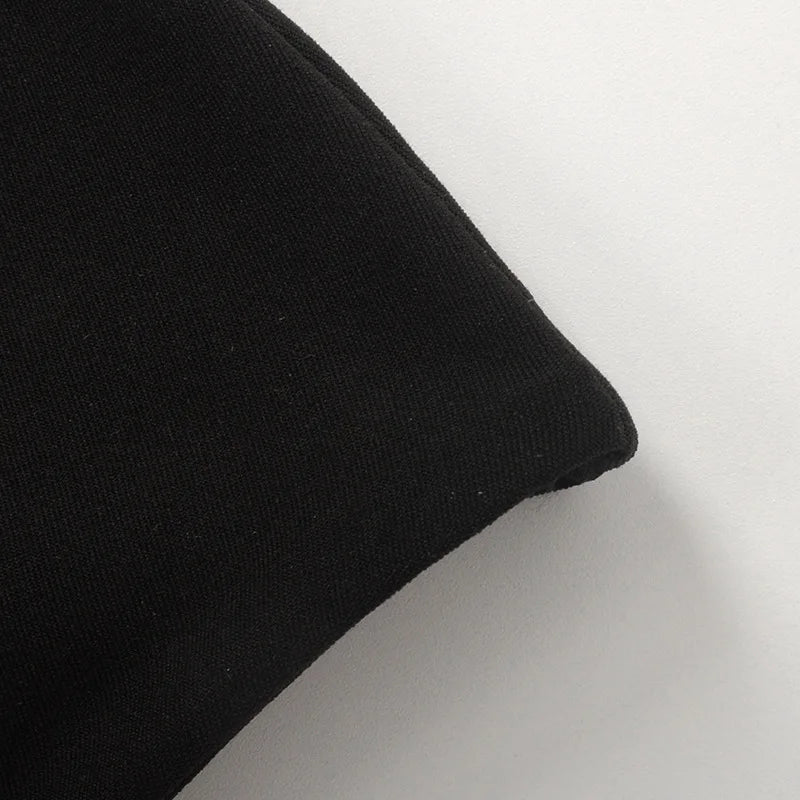 Vestido Preto Sexy de Verão para Mulheres Moda de Rua Sem Mangas Costas Expostas Liso com Alças Finas Justo Casual Roupas de Festa Elegantes