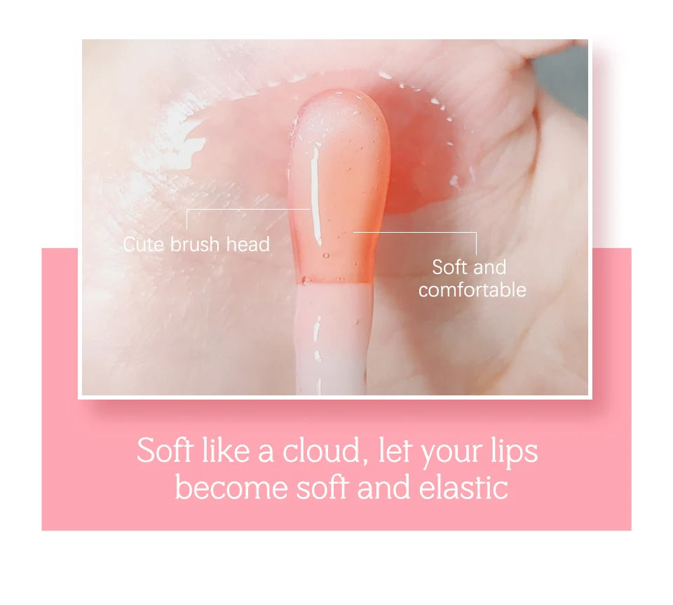 Balm Labial Hidratante Óleo Labial Original Cuidados com os Lábios Benetitnt para Lábios Aumento Esfoliante Brilho Oleoso Aumentador Rosa