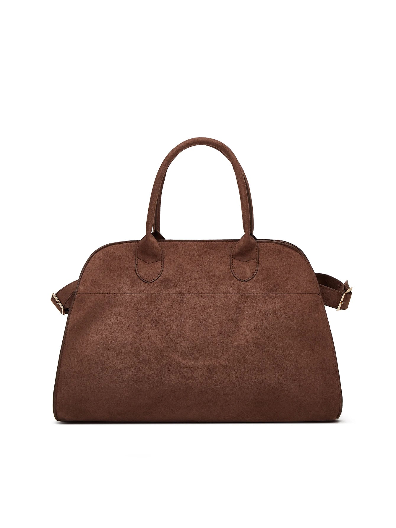 Design Handbag Leather High-Capacity Commuting Bag, Fashionable Cowhide Suede Briefcase Tote Bag Travel Bag Suede