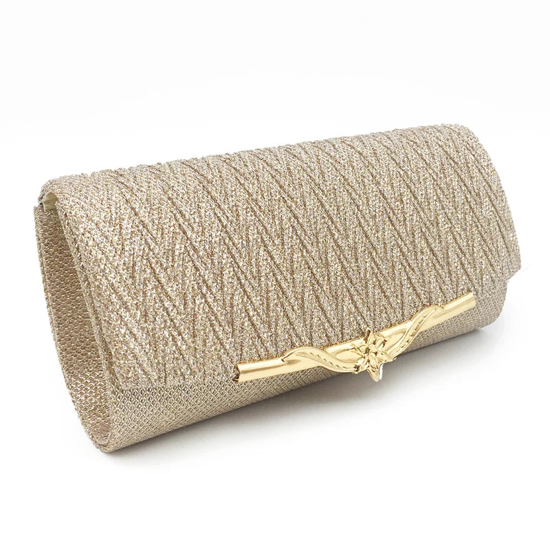 Fashion Women Evening Bag Brand Party Banquet Glitter Bag For Ladies Wedding Clutches Handbag Shoulder Bag Chain Bolsas Mujer