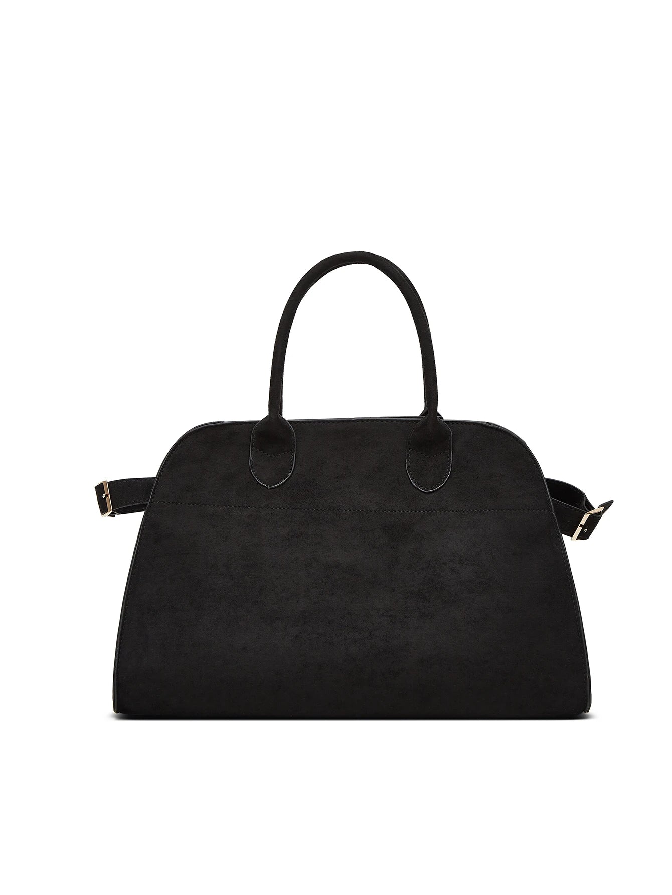 Design Handbag Leather High-Capacity Commuting Bag, Fashionable Cowhide Suede Briefcase Tote Bag Travel Bag Suede