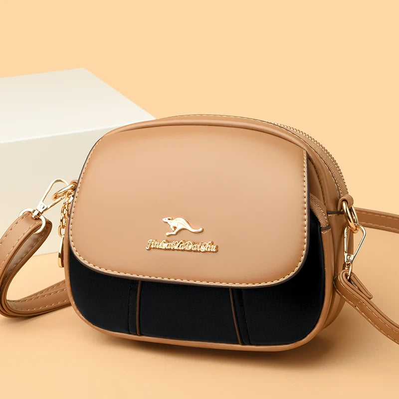 Luxury Women Handbags and Purses Casual Style Designer Crossbody Bags High Quality Leather Shoulder Messenger Bag 2025 Small Sac