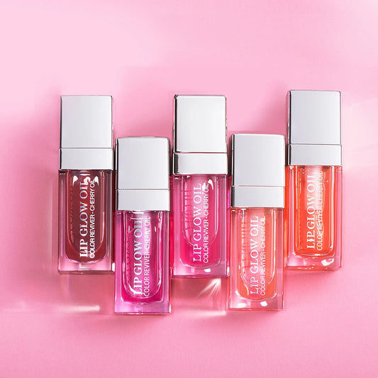 Balm Labial Hidratante Óleo Labial Original Cuidados com os Lábios Benetitnt para Lábios Aumento Esfoliante Brilho Oleoso Aumentador Rosa