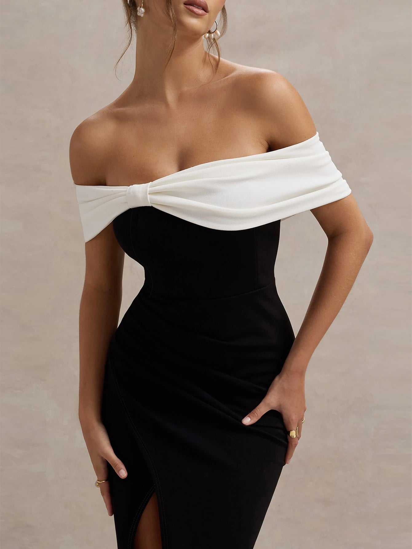 Vestido Bandage Feminino, Vestido de Festa, Bodycon, Elegante, Sexy, Roupas para Noite de Aniversário, Balada, Verão 2024