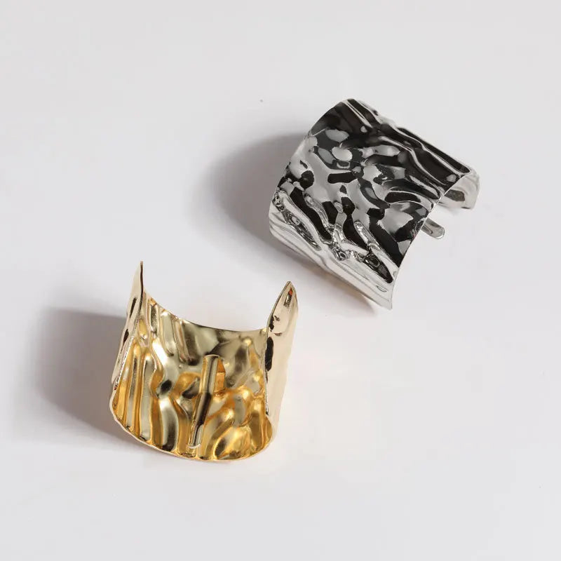 Ganchos de Cabelo Estilo Japonês em Metal, Ganchos de Rabo de Cavalo Escovados, Tiara, Grampos de Cabeça, Fivela de Cabelo Luxuosa em Ouro e Prata, Acessórios
