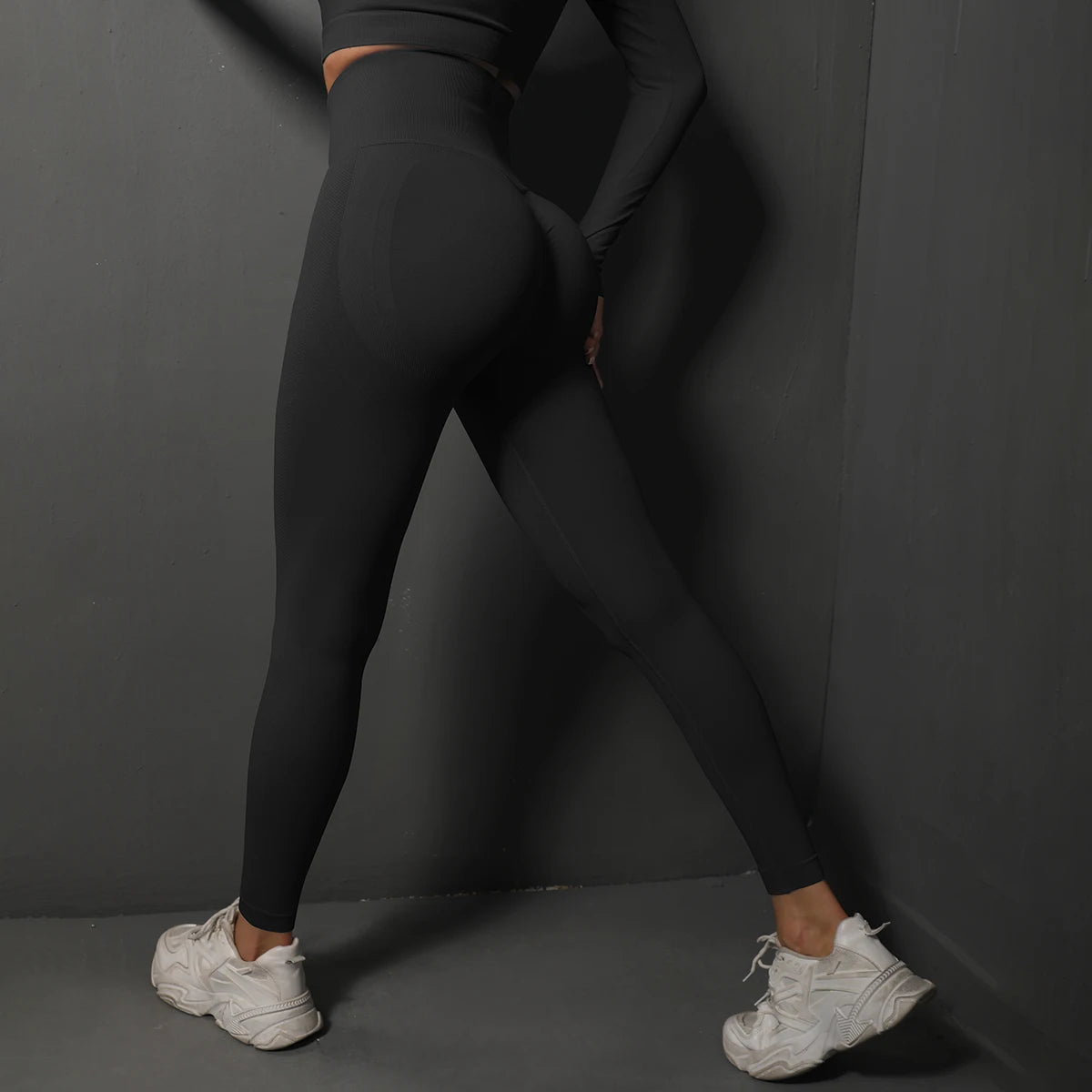 Leggings de Ginástica Sem Costura para Mulheres, Calças de Yoga Sexy, Leggings de Cintura Alta para Levantar o Bumbum, Roupas Esportivas Femininas, Vestuário de Fitness