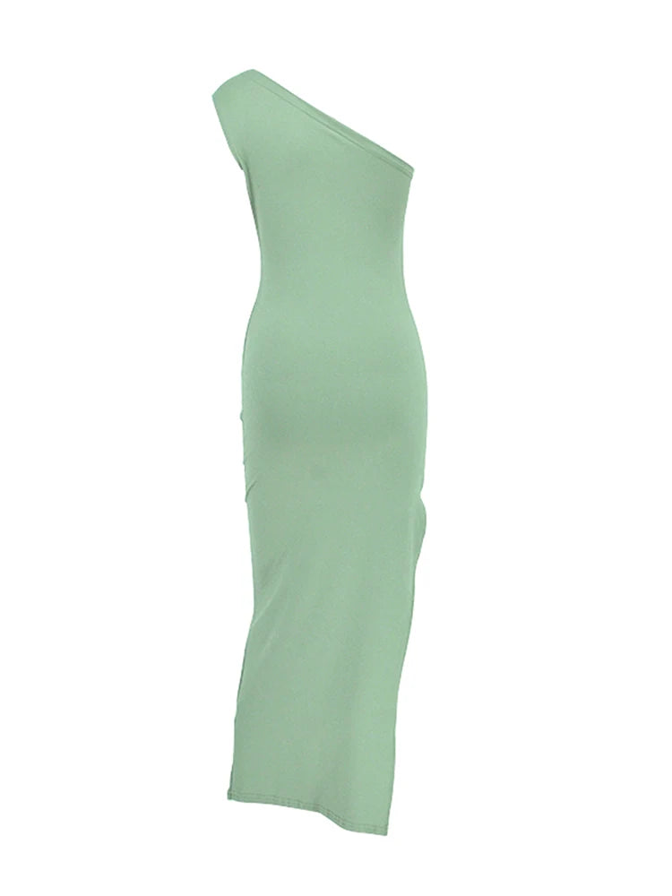 Vestido Longo Slim Sem Mangas Costas Nuas Preto Sexy para Mulheres - Moda de Verão, Casual Elegante para Festa ou Balada
